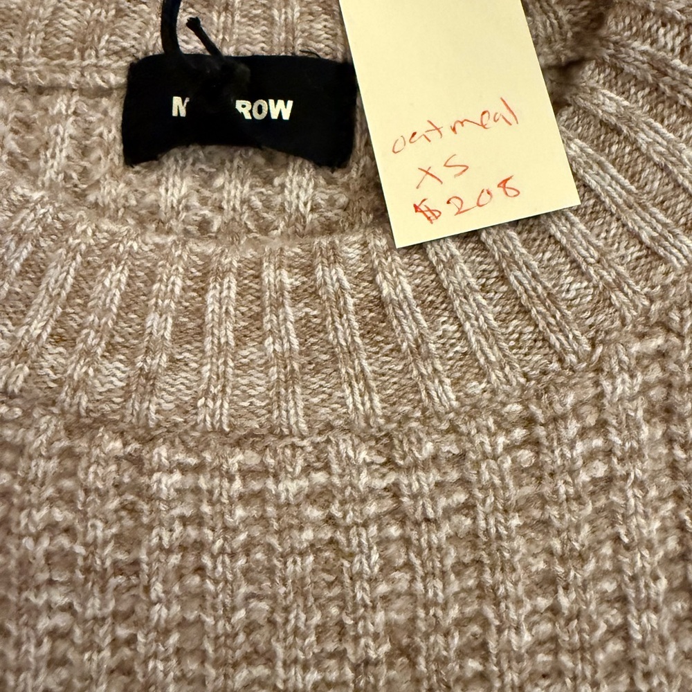 NWT Monrow Women's Wool Cash Space Dye Vintage top and pants size XS - Picture 10 of 15